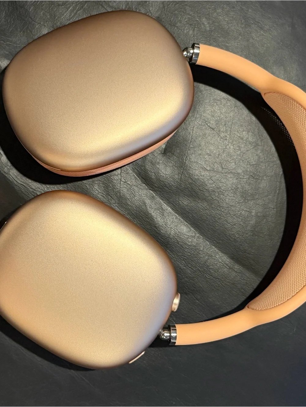 Apple Over-Ear Headphones in Pink Peach Finish